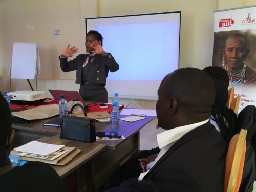 Training of Paralegals , Counsellors, Caregivers and Legal Officers on age sensitive and survivor centered approcahes to GBV, 12 November 2025